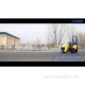 1 Ton Double Drum Vibratory Road Roller Construction Machinery Compactor Price FYL-880